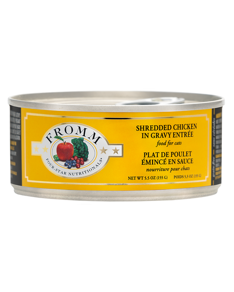 Fromm Shredded Chicken in Gravy Wet Cat Food 5.5oz