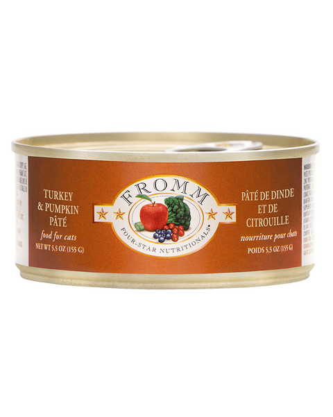 Fromm Turkey & Pumpkin Pate Wet Cat Food 5.5oz