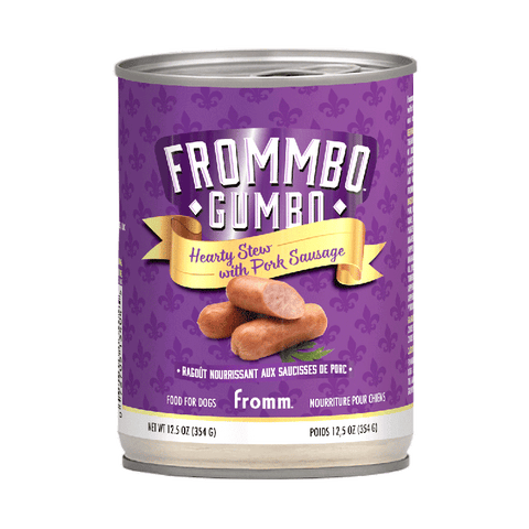 Fromm Frommbo Gumbo Hearty Stew with Pork Sausage for Dogs 12.5oz