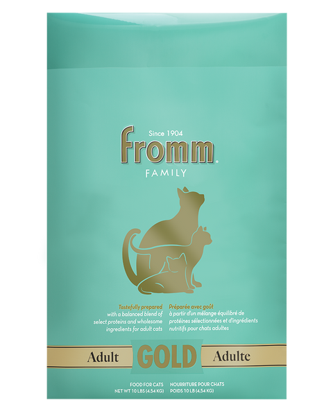 Fromm Gold Adult Dry Cat Food 10lb