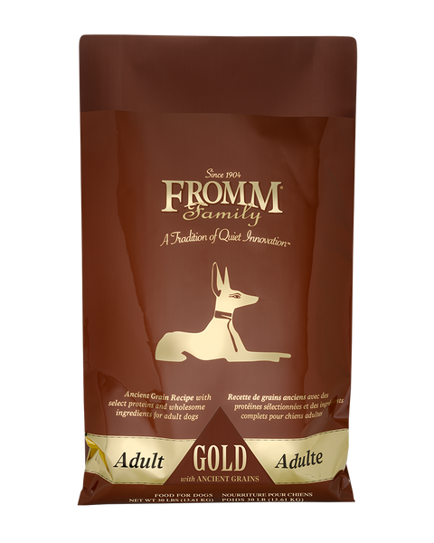 Fromm Adult Gold with Ancient Grains Dry Dog Food 30lb
