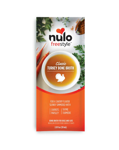 Nulo Freestyle Classic Turkey Bone Broth for Dogs & Cats 2oz