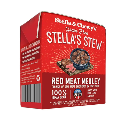 Stella & Chewy's Red Meat Medley Stew Wet Dog Food 11oz
