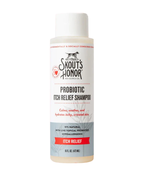Skout's Honor Probiotic Itch Relief Shampoo for Dogs 16oz