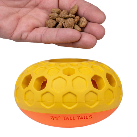 Tall Tails Rubber Bee Hive Treat Dispensing Dog Toy 5"