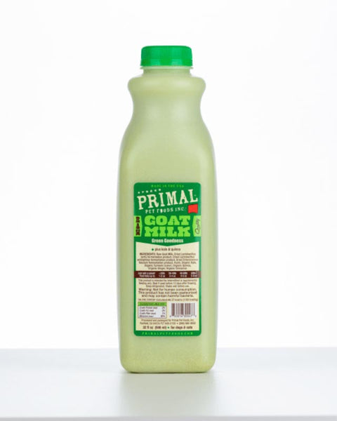 Primal Frozen Goat Milk Green Goodness 32oz