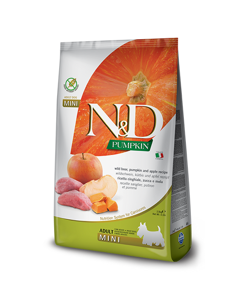 Farmina N&D Pumpkin Boar & Apple Adult Mini Dry Dog Food 15.4lb