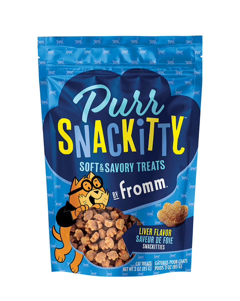 Fromm Purr-Snackitty Soft & Savory Cat Treats - Liver 3oz