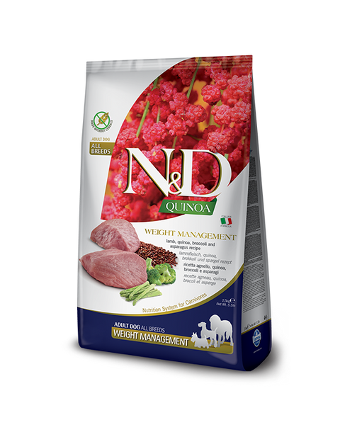 Farmina N&D Quinoa Lamb Weight Management Adult Dry Dog Food 15.4lb