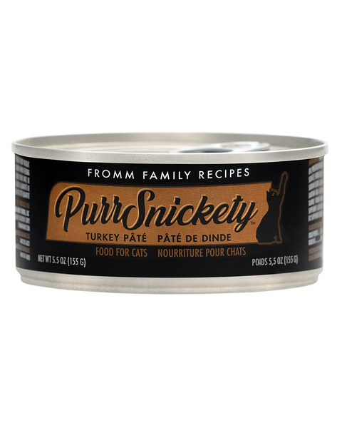 Fromm PurrSnickety Turkey Pate Wet Cat Food 5.5oz