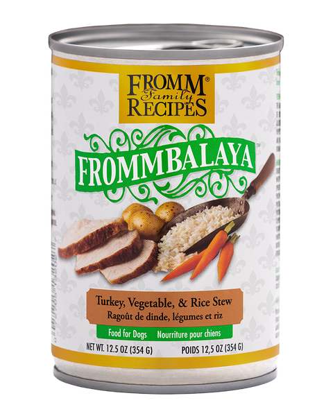 Fromm Frommbalaya Turkey, Vegetable & Rice Stew for Dogs 12.5oz