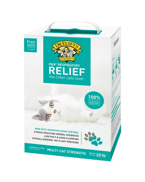 Dr. Elsey's R&R Respiratory Relief Cat Litter 20lb