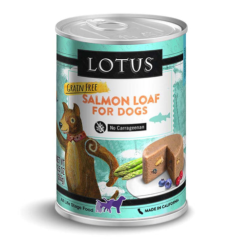 Lotus Grain-Free Salmon Loaf Wet Dog Food 12.5oz