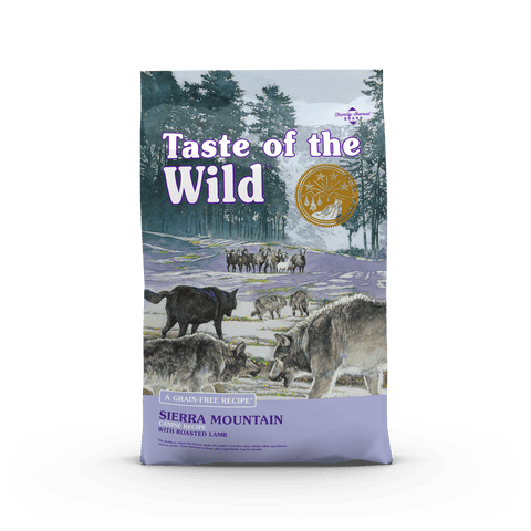 Taste of the Wild Sierra Mountain Dry Dog Food 28lb