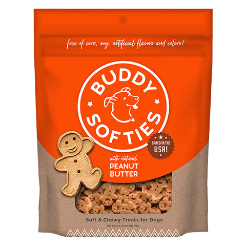 Buddy Biscuits Soft & Chewy Peanut Butter Dog Treats 20oz