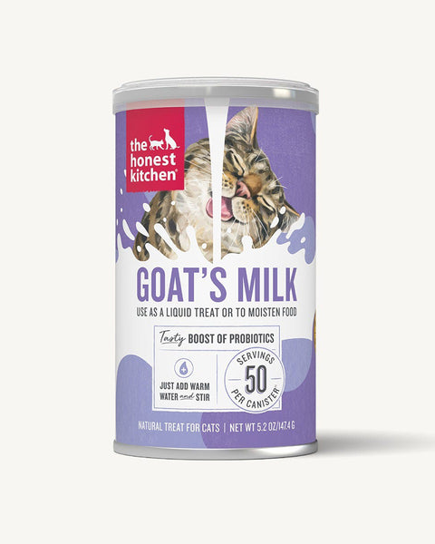 The Honest Kitchen Instant Goat's Milk - Cat Blend 5.2oz Cannister