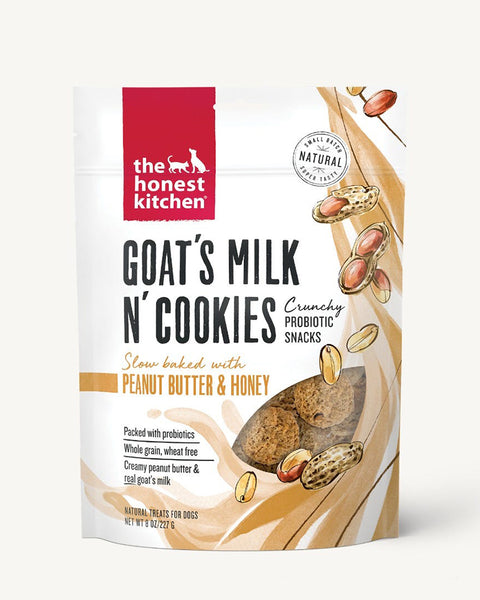 The Honest Kitchen Goat's Milk N' Cookies - Peanut Butter & Honey 8oz