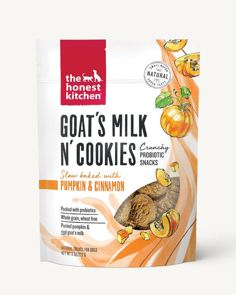 The Honest Kitchen Goat's Milk N' Cookies - Pumpkin & Cinnamon 8oz
