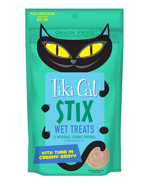 Tiki Cat Stix Tuna Wet Cat Treats 3oz 6-Pack