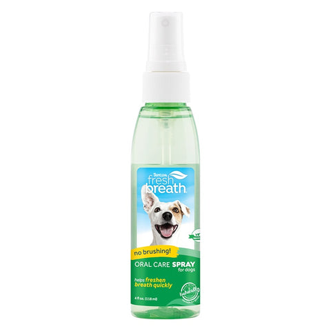 Tropiclean Fresh Breath Oral Care Spray for Dogs 4oz