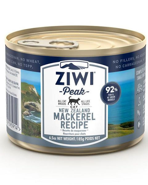 ZIWI® Peak New Zealand Mackerel Wet Cat Food 6.5oz